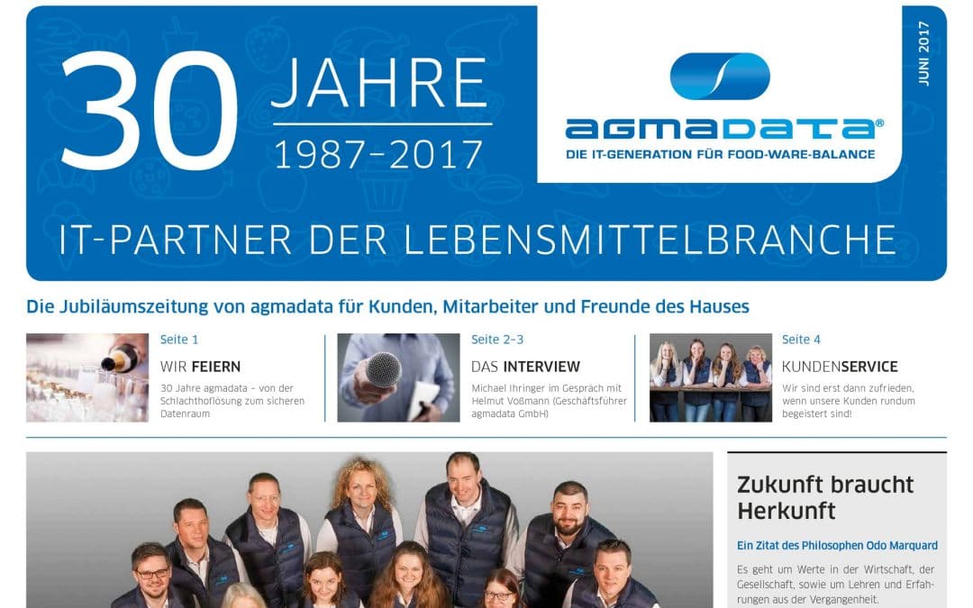 Jubiläumszeitung erschienen